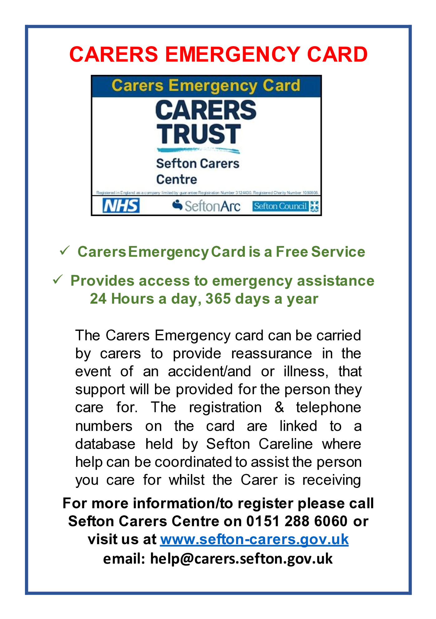 Carers emergency card leafletfinal 1